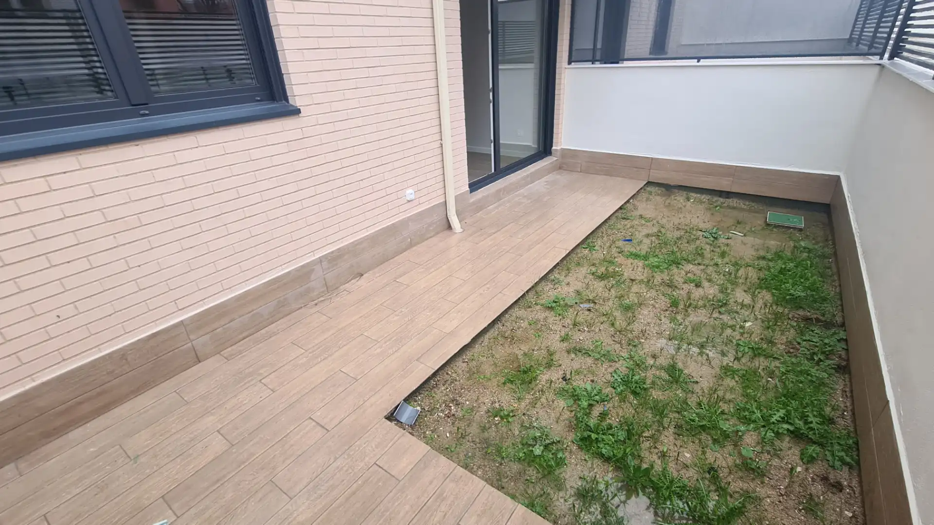 Terraza de Apartamento de alquiler en Torrejón de Ardoz con Aire acondicionado, Calefacción y Jardín privado
