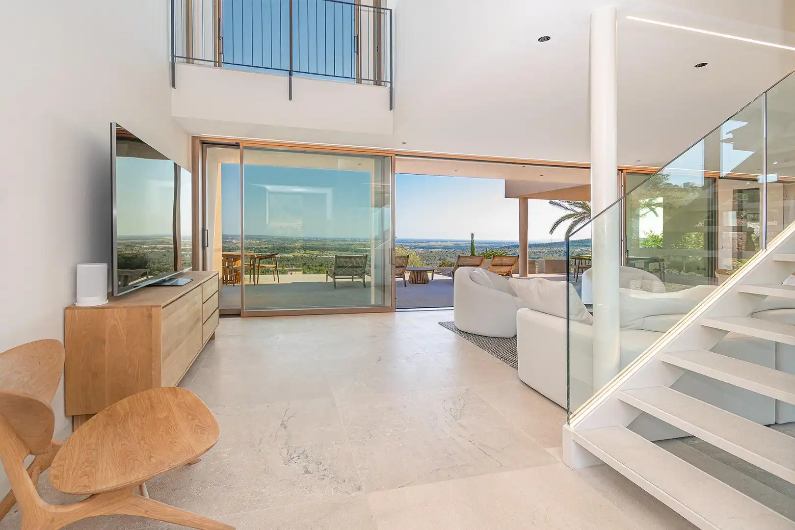 Living room of Houses for sale in  Palma de Mallorca  with Air Conditioner, Heating and Private garden