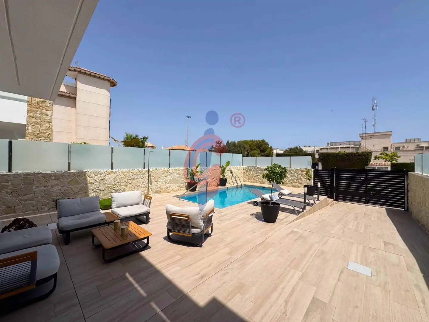 Terrassa de Casa o xalet en venda en Orihuela amb Aire condicionat, Terrassa i Piscina