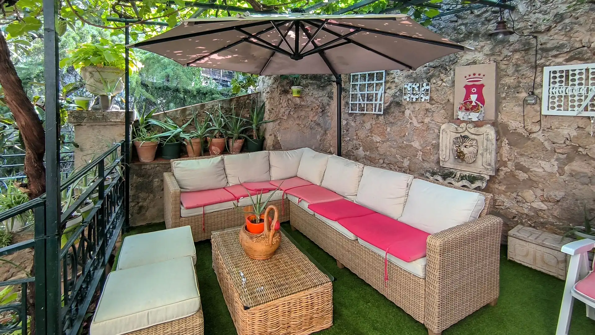 Terraza de Casa o chalet en venta en Cuenca con Aire acondicionado, Calefacción y Jardín privado