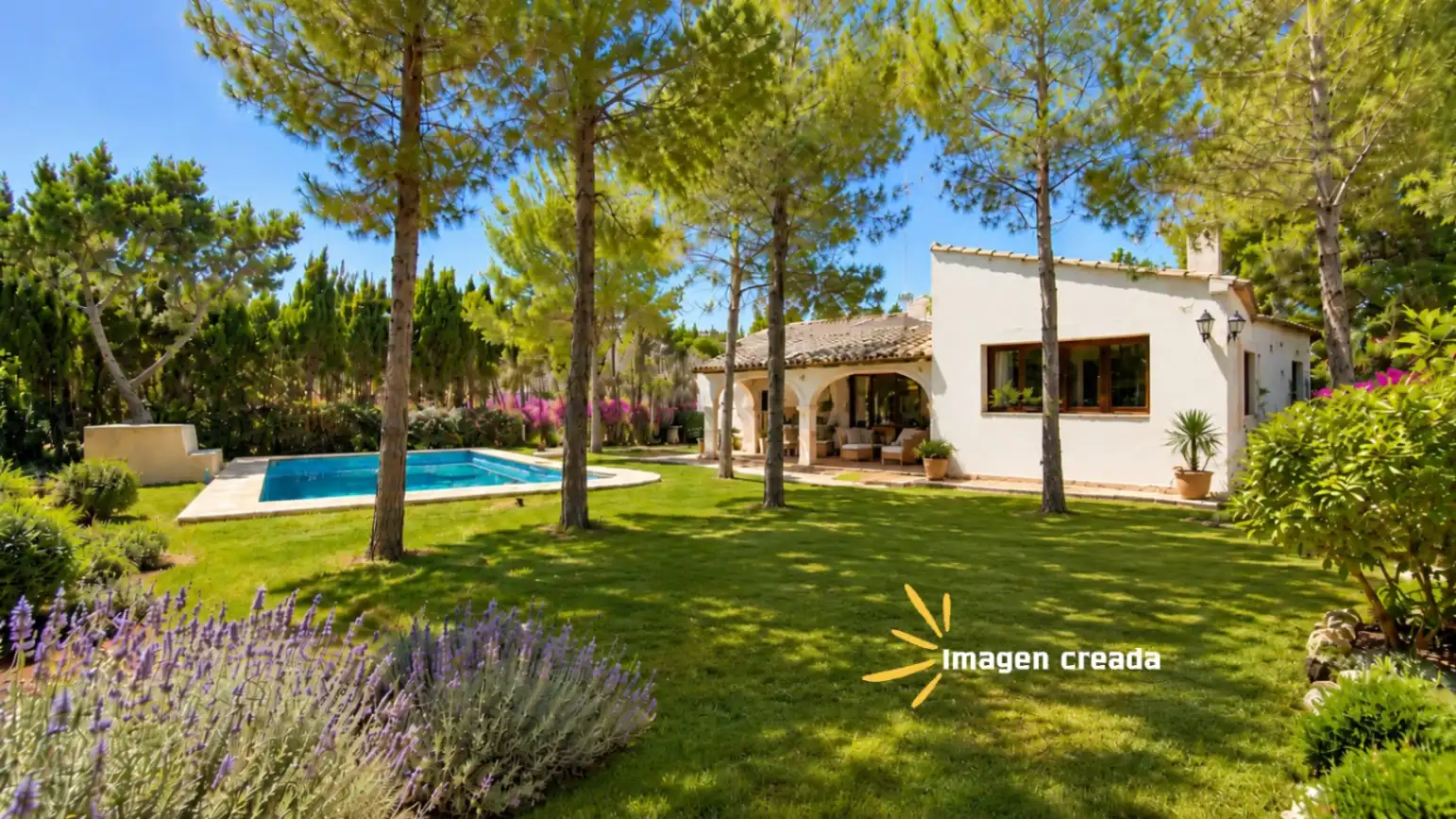 Jardí de Casa o xalet en venda en Jávea / Xàbia amb Jardí privat, Terrassa i Piscina