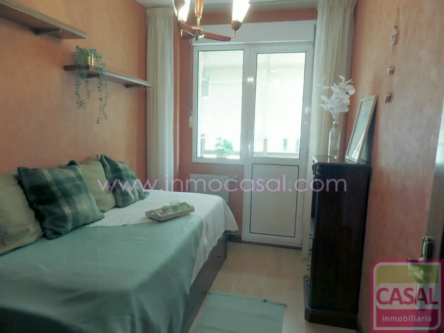 Bedroom of Flat for sale in Oviedo   with Heating, Storage room and Furnished