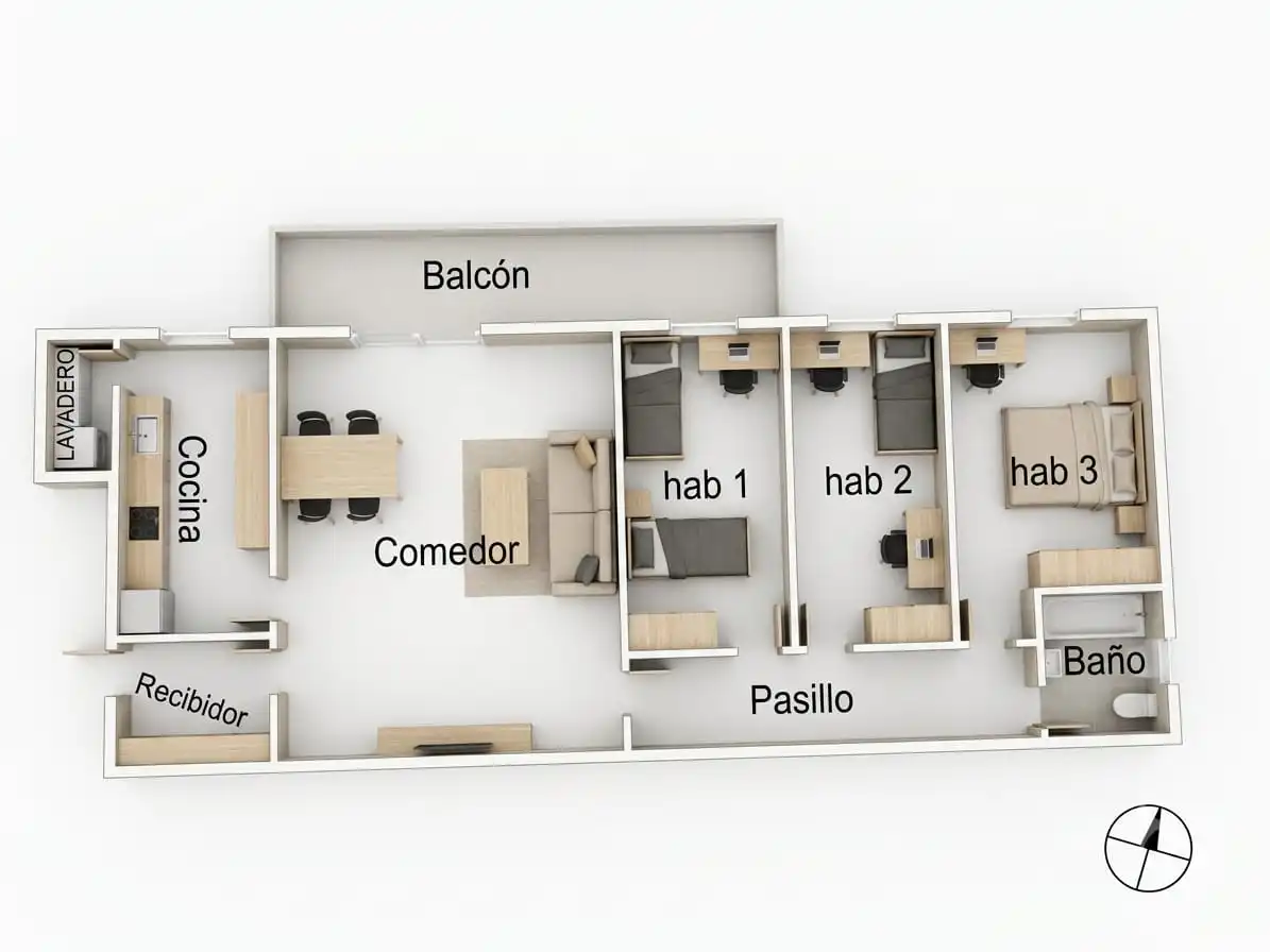 Piso en venta en Palau-solità i Plegamans con Calefacción y Balcón