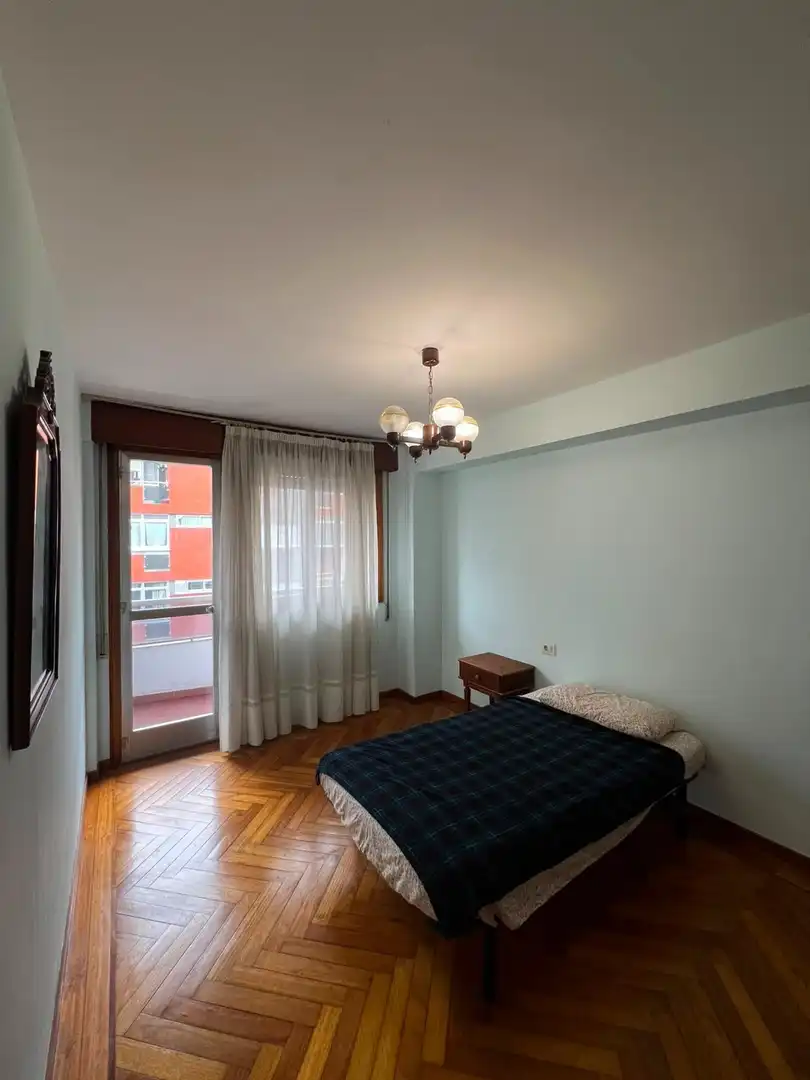 Bedroom of Flat for rent in Vigo   with Furnished and Balcony