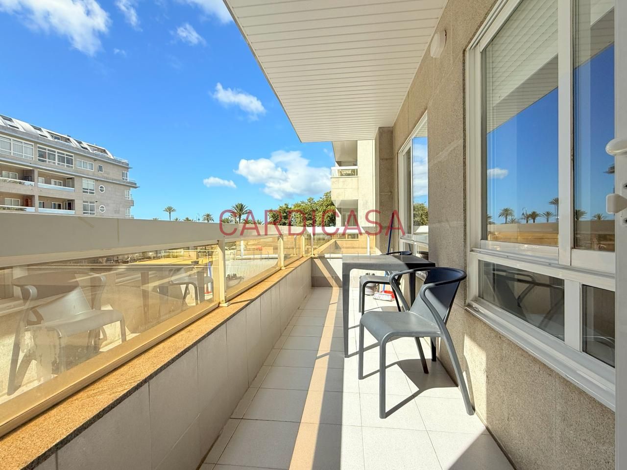 Exterior view of Flat to rent in Vigo   with Heating and Furnished