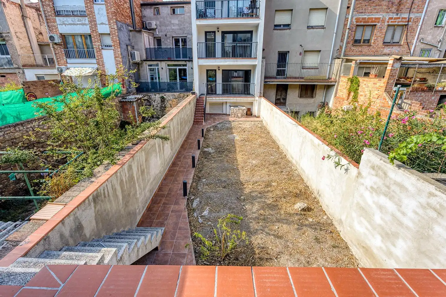 Terrasse von Wohnung zum Verkauf in Igualada mit Klimaanlage, Privatgarten und Terrasse