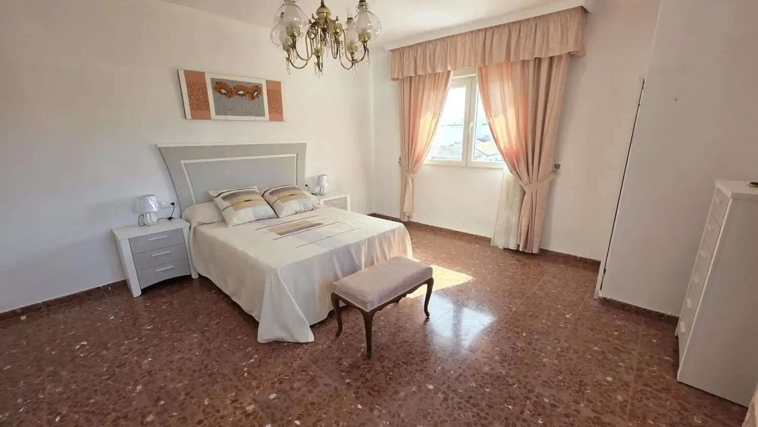 Bedroom of Flat for rent in Las Gabias  with Terrace and Furnished