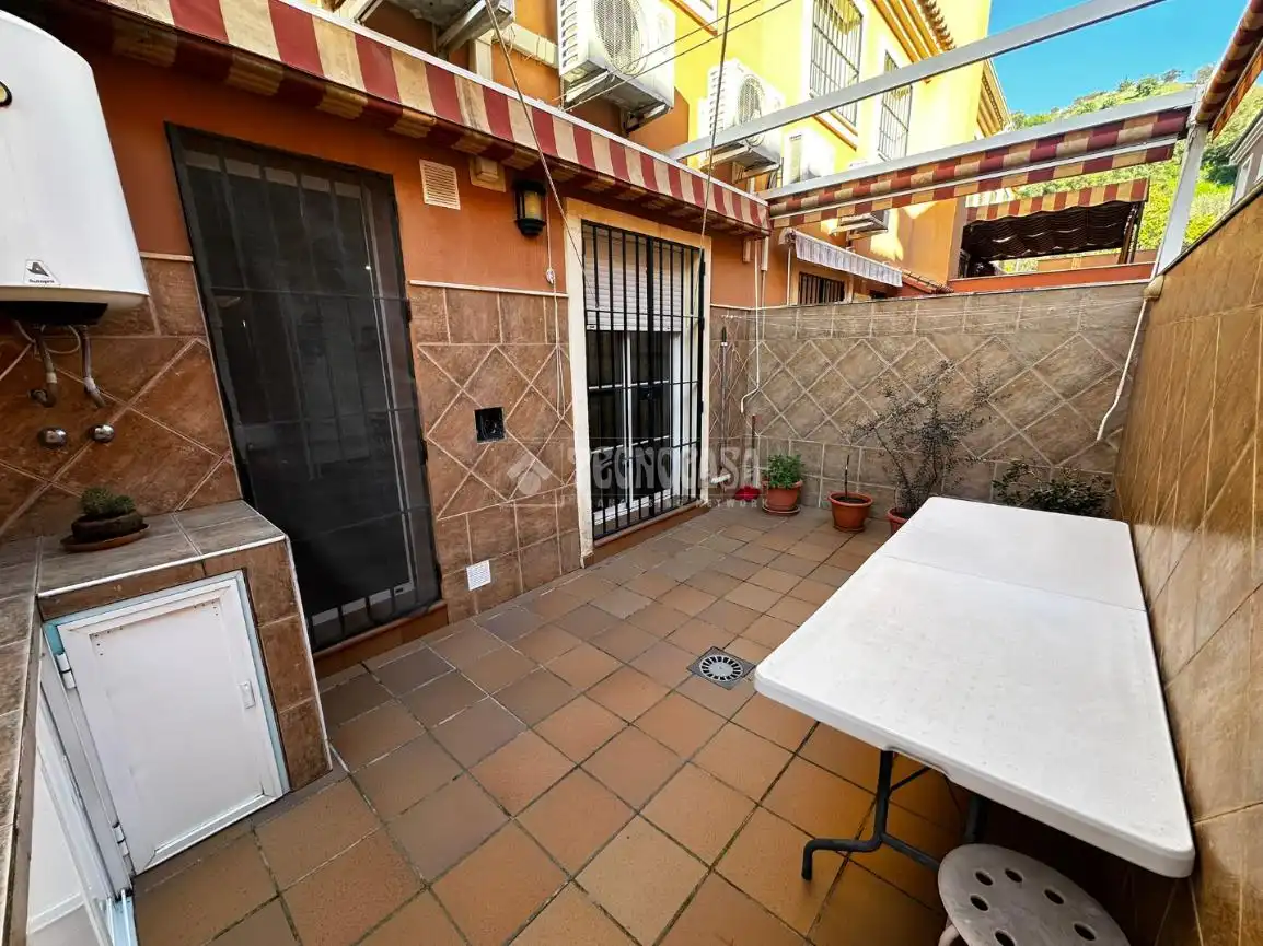 Terraza de Casa adosada en venta en Málaga con Aire acondicionado, Jardín privado y Terraza