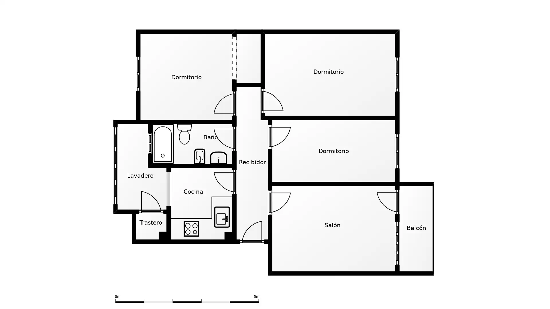 Wohnung zum Verkauf in Andújar