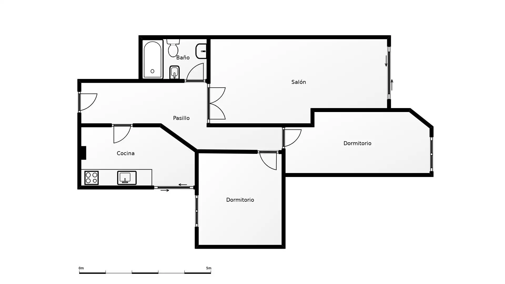 Wohnung zum Verkauf in Benavente mit Heizung und Balkon