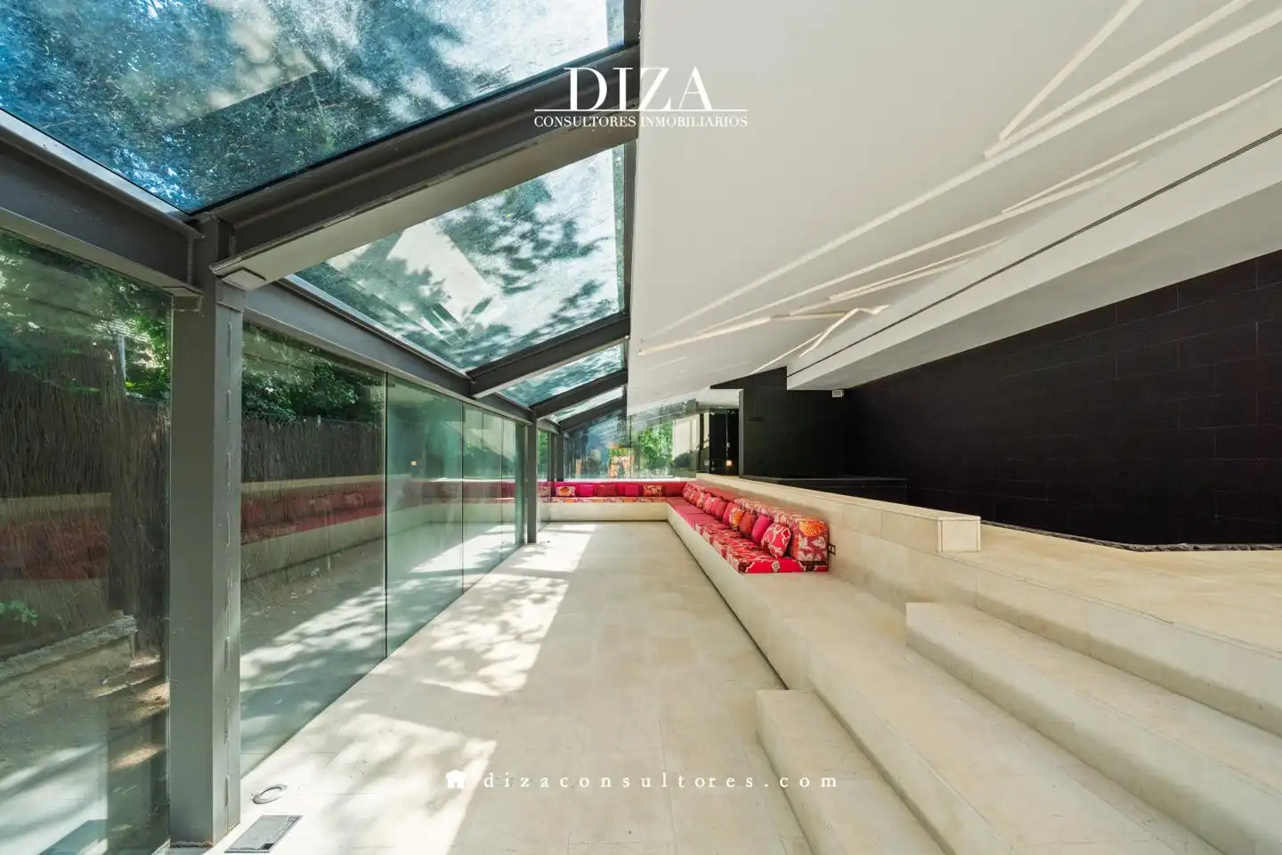 Terrace of Houses for rent in Madrid  with Air Conditioner, Heating and Private garden