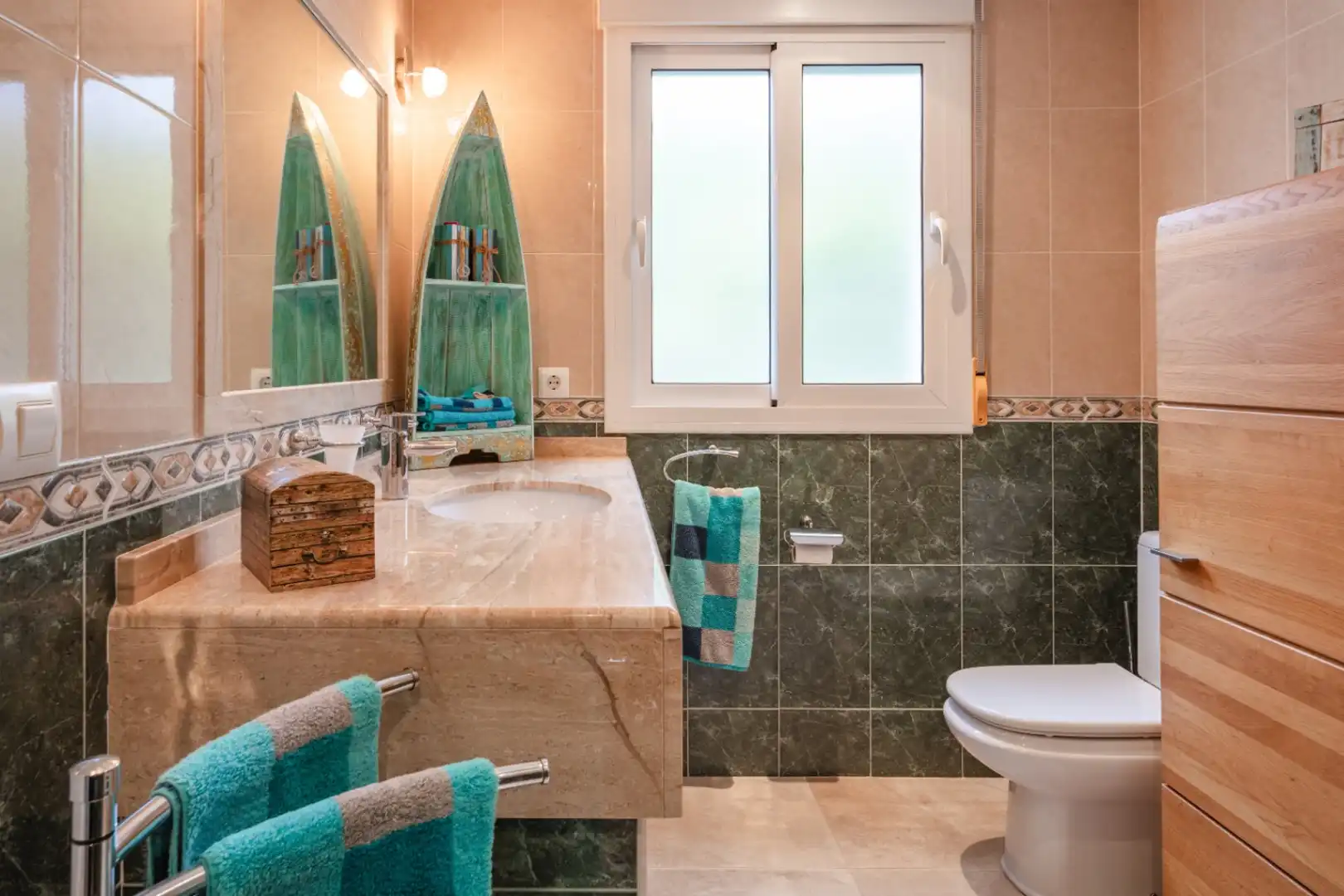 Bathroom of Houses for sale in Jávea / Xàbia  with Air Conditioner, Heating and Private garden