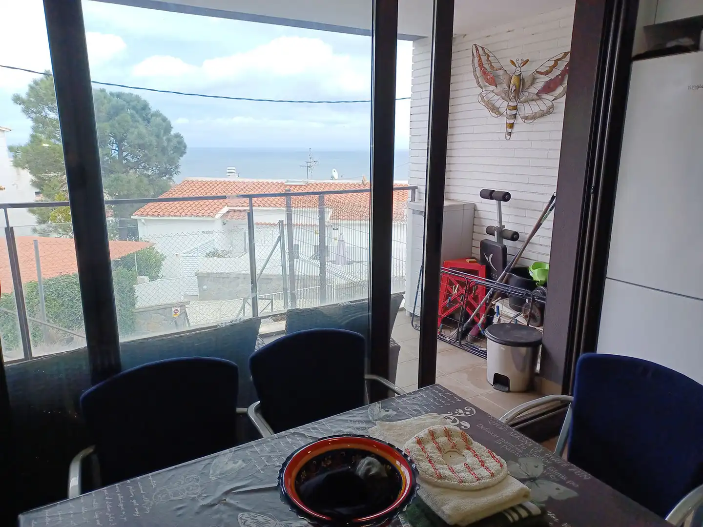 Terraza de Planta baja en venta en Llançà con Aire acondicionado, Calefacción y Jardín privado