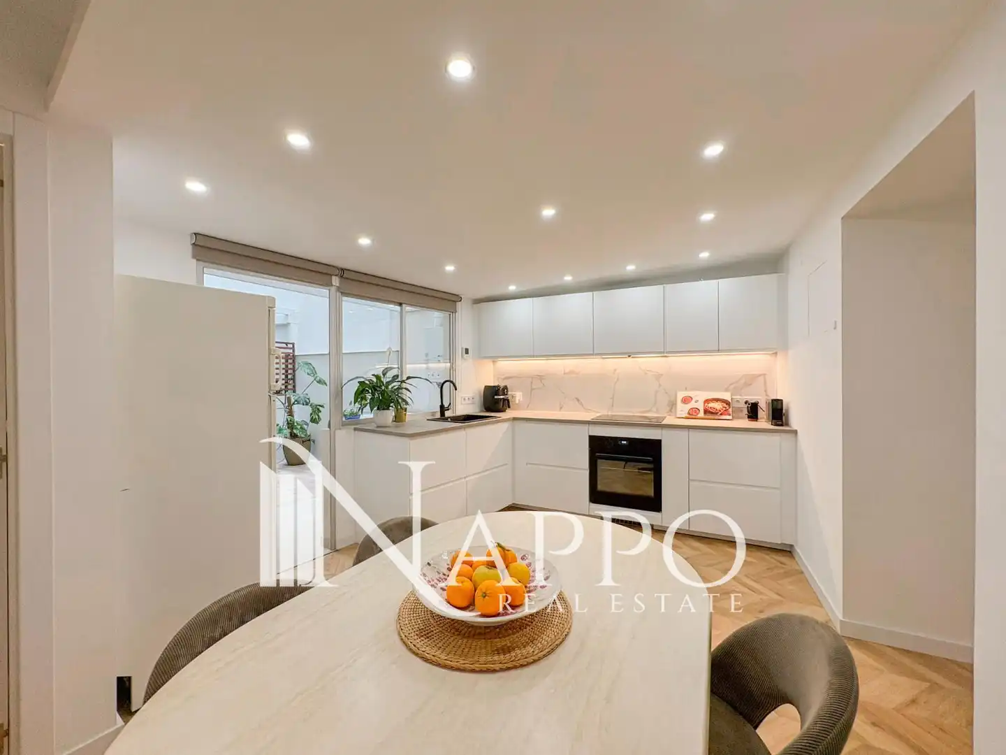 Kitchen of Flat for rent in  Palma de Mallorca  with Air Conditioner, Heating and Terrace