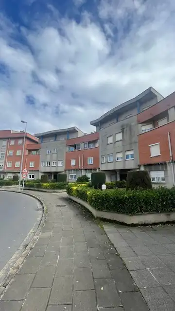 Exterior view of Flat for sale in Portugalete  with Heating, Private garden and Parquet flooring