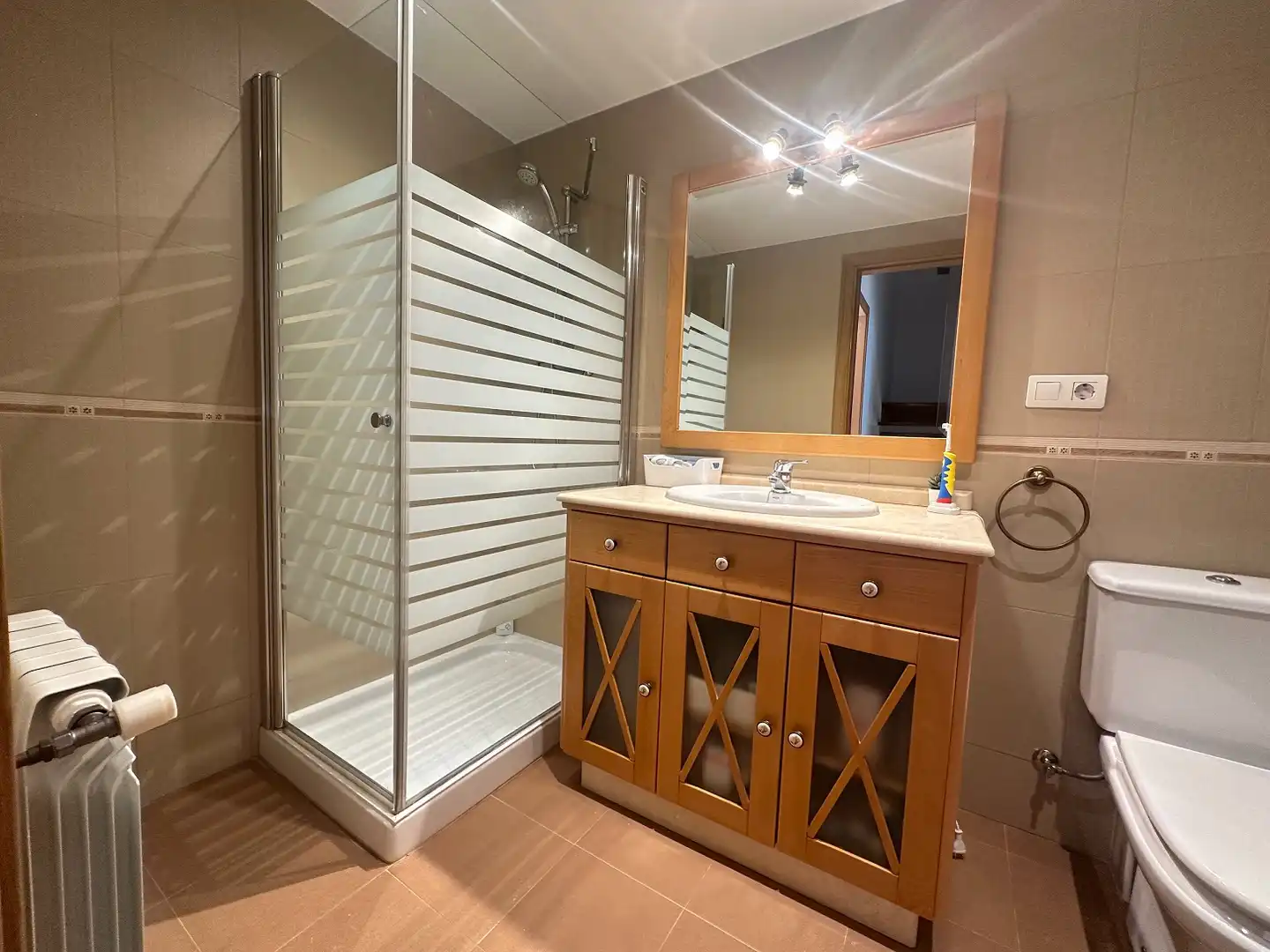 Baño de Casa o chalet en venta en Santiago de Compostela  con Calefacción, Jardín privado y Parquet