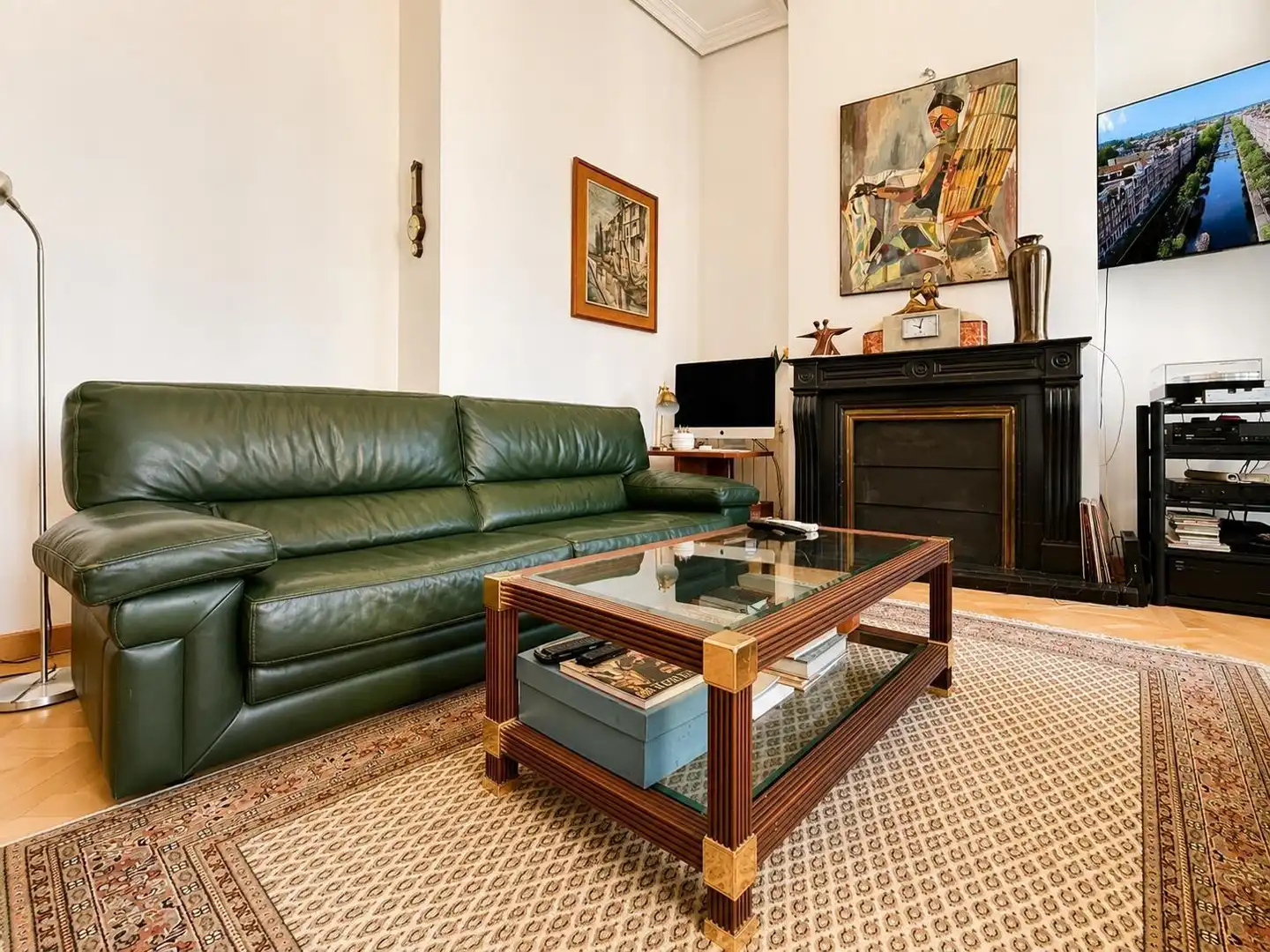 Sala de estar de Piso en venta en Madrid con Aire acondicionado, Calefacción y Amueblado
