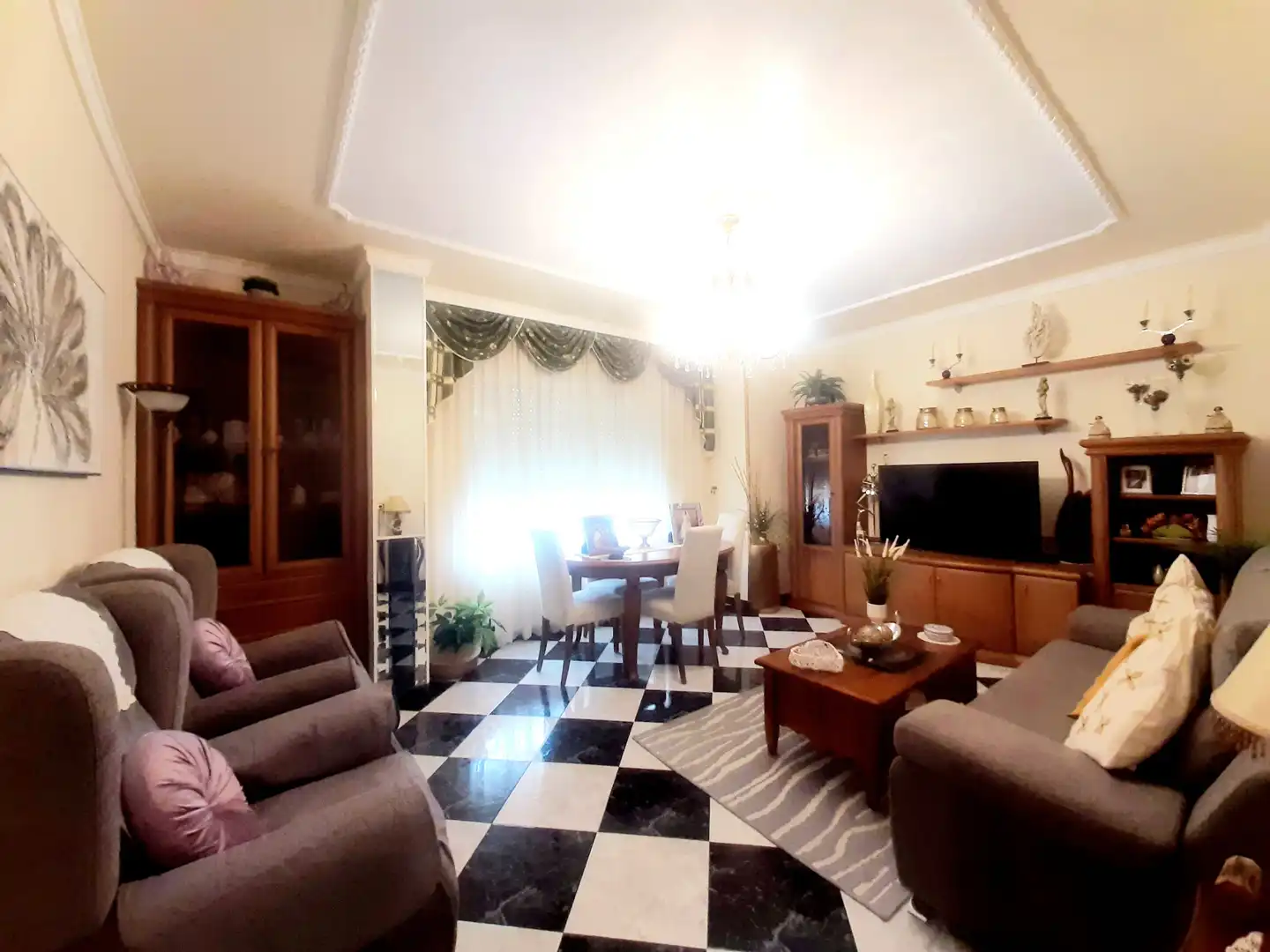 Wohnzimmer von Haus oder Chalet zum Verkauf in Archena mit Klimaanlage, Heizung und Terrasse