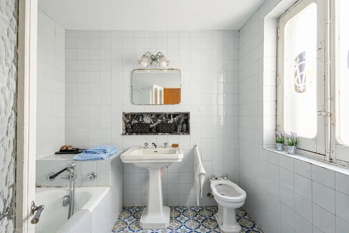 Badezimmer von Country house zum Verkauf in Cuéllar mit Heizung, Terrasse und Abstellraum