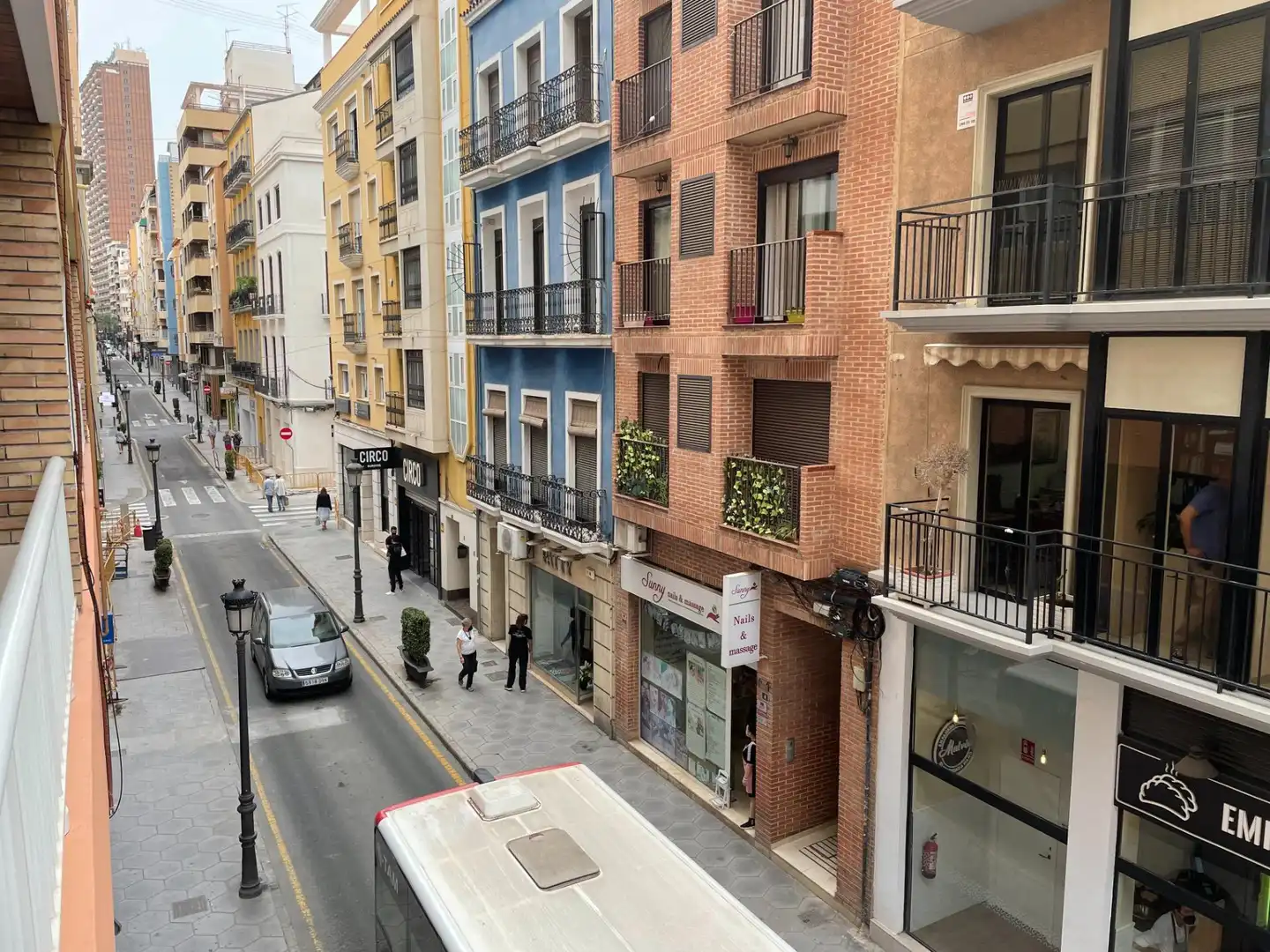 Exterior view of Flat for rent in Alicante / Alacant  with Air Conditioner, Heating and Furnished