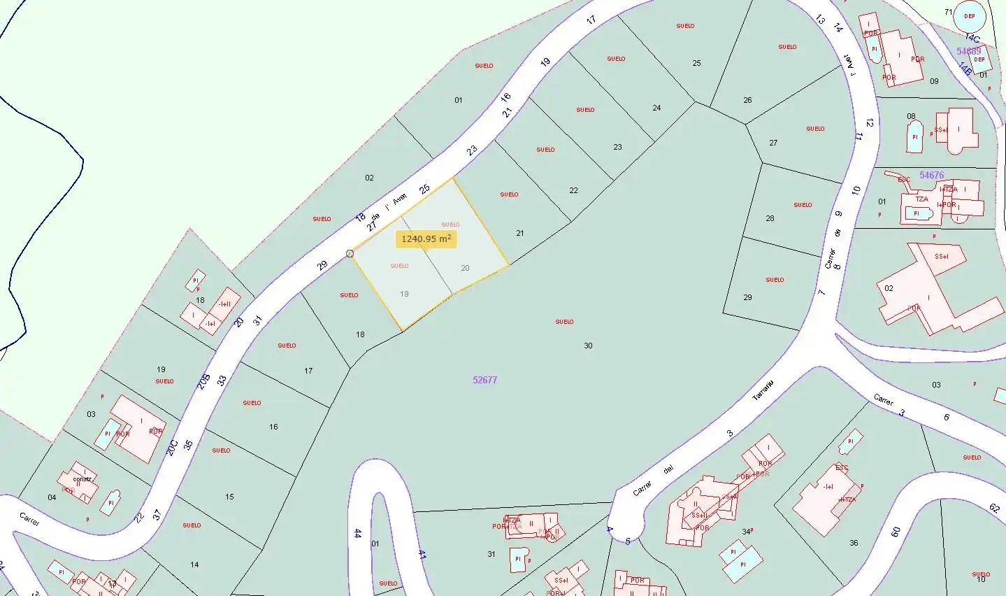 Residential land for sale in Carrer Avet