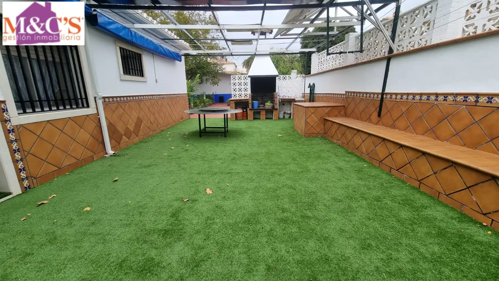 Terrassa de Casa o xalet en venda en Puertollano amb Aire condicionat, Calefacció i Jardí privat
