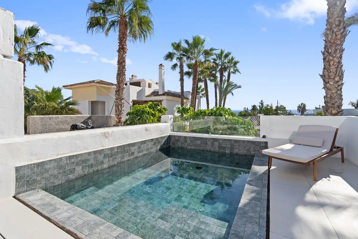 Terrace of Attic for sale in Estepona  with Private garden, Terrace and Swimming Pool