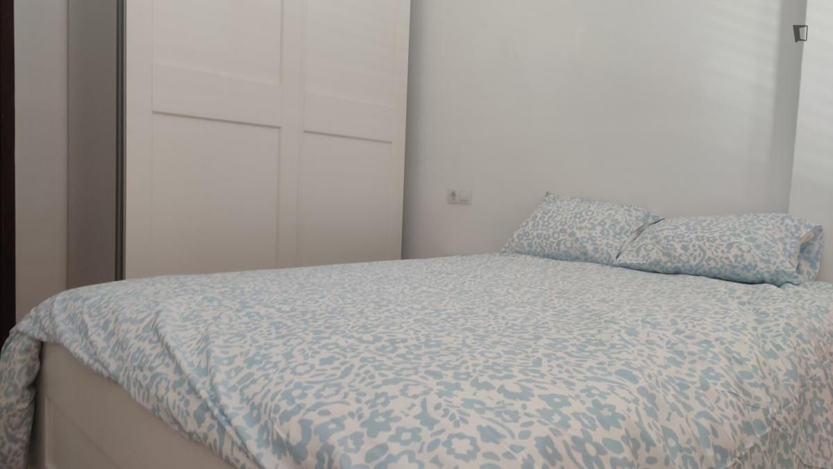 Dormitori de Apartament de lloguer en  Palma de Mallorca amb Aire condicionat, Moblat i Forn