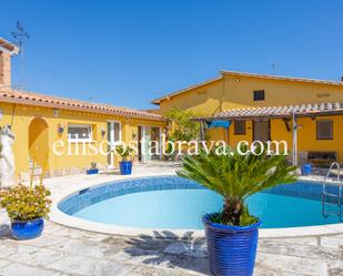 Swimming pool of House or chalet for sale in Viladamat  with Heating, Private garden and Terrace