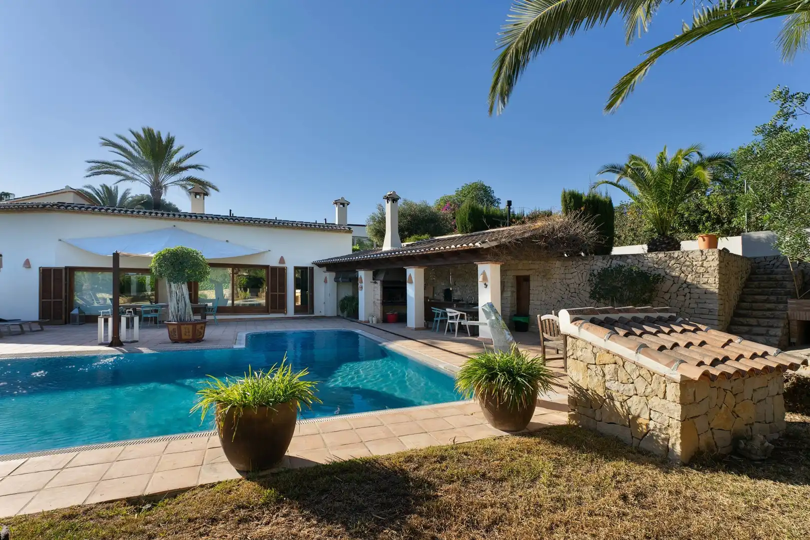 Jardí de Casa o xalet en venda en Jávea / Xàbia amb Aire condicionat, Jardí privat i Terrassa