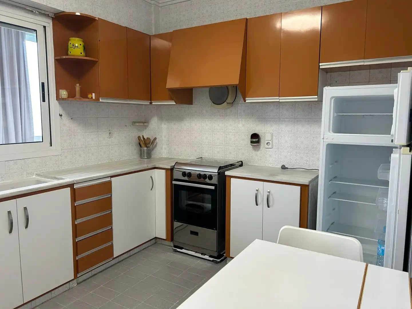 Cocina de Piso de alquiler en Alboraya con Amueblado y Balcón