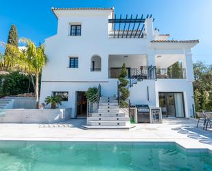 Exterior view of House or chalet for sale in Marbella  with Heating, Private garden and Swimming Pool