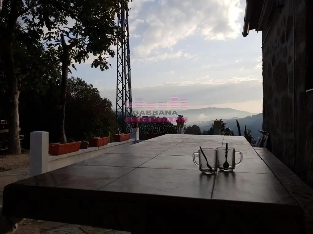 Terraza de Finca rústica en venta en Ponteareas con Jardín privado, Terraza y Piscina