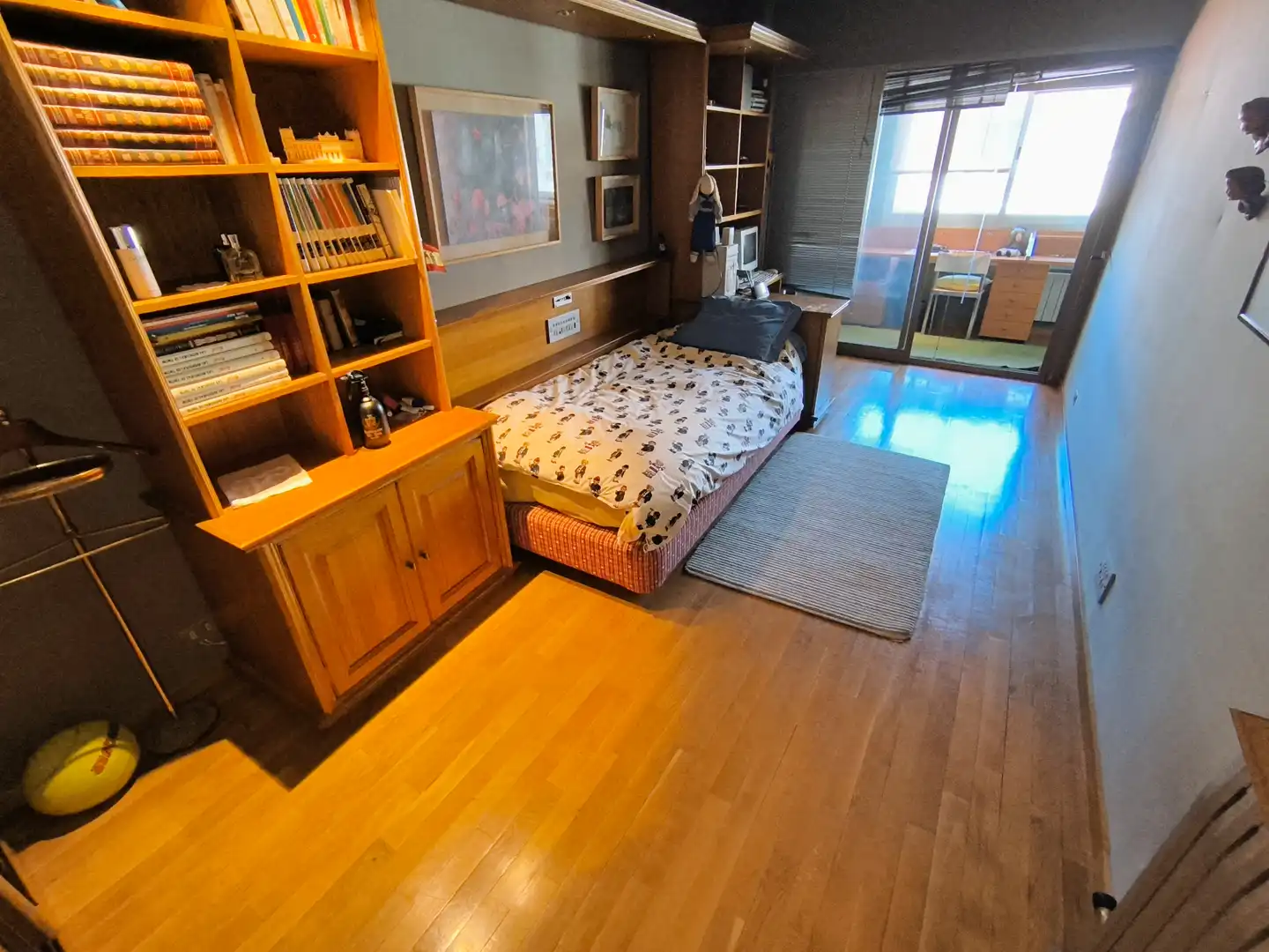 Schlafzimmer von Wohnung zum Verkauf in Palencia mit Klimaanlage, Heizung und Parkett