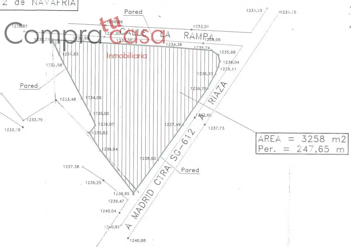 Residential land for sale in Navafría, imagen 2