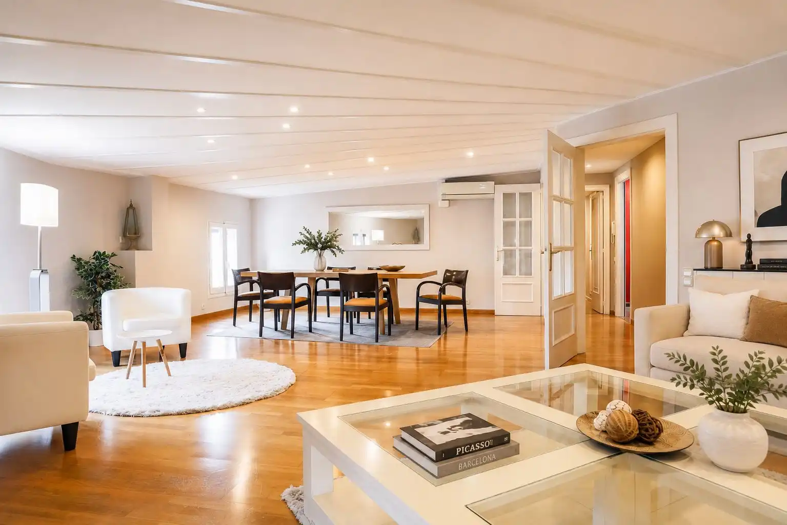 Sala d'estar de Apartament en venda en Barcelona