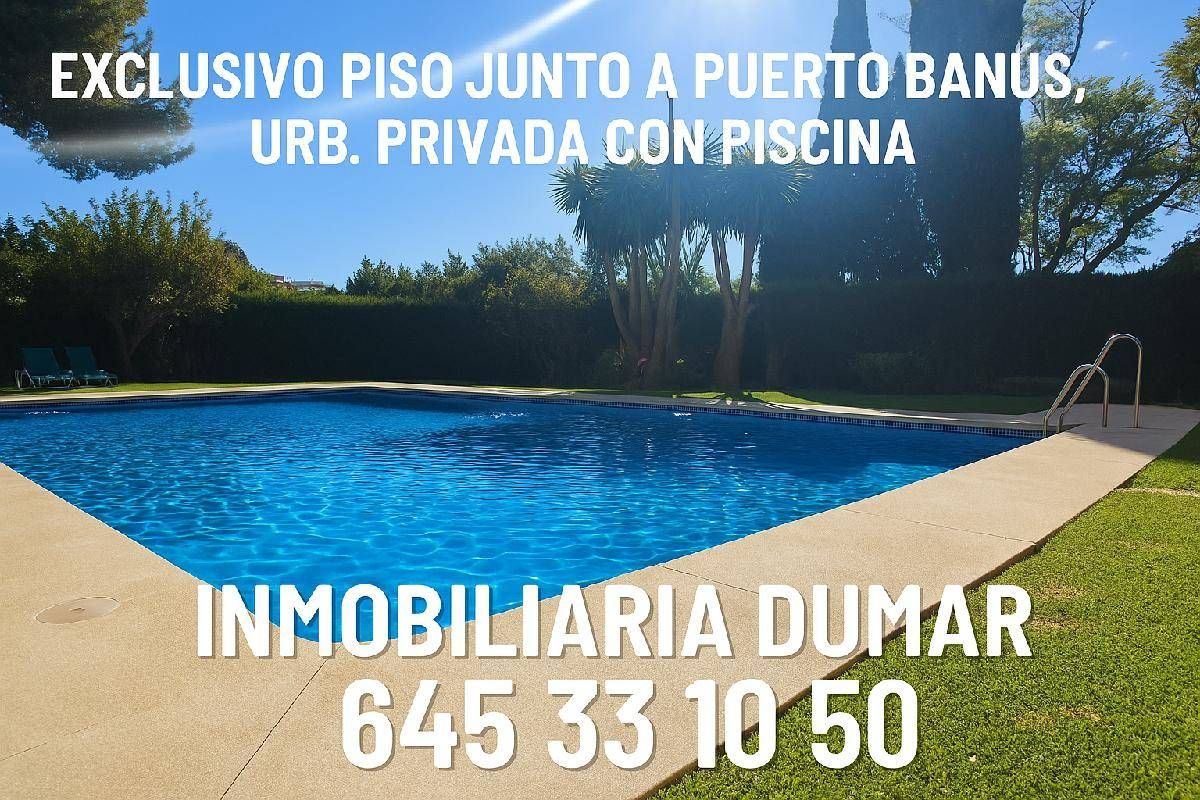 Swimming pool of Flat for sale in Marbella  with Air Conditioner, Terrace and Swimming Pool