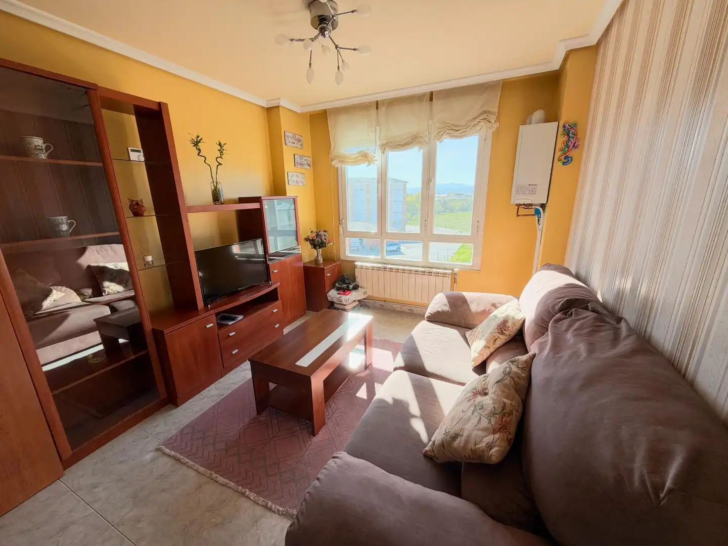 Wohnzimmer von Maisonette zum Verkauf in Ponferrada mit Heizung und Abstellraum