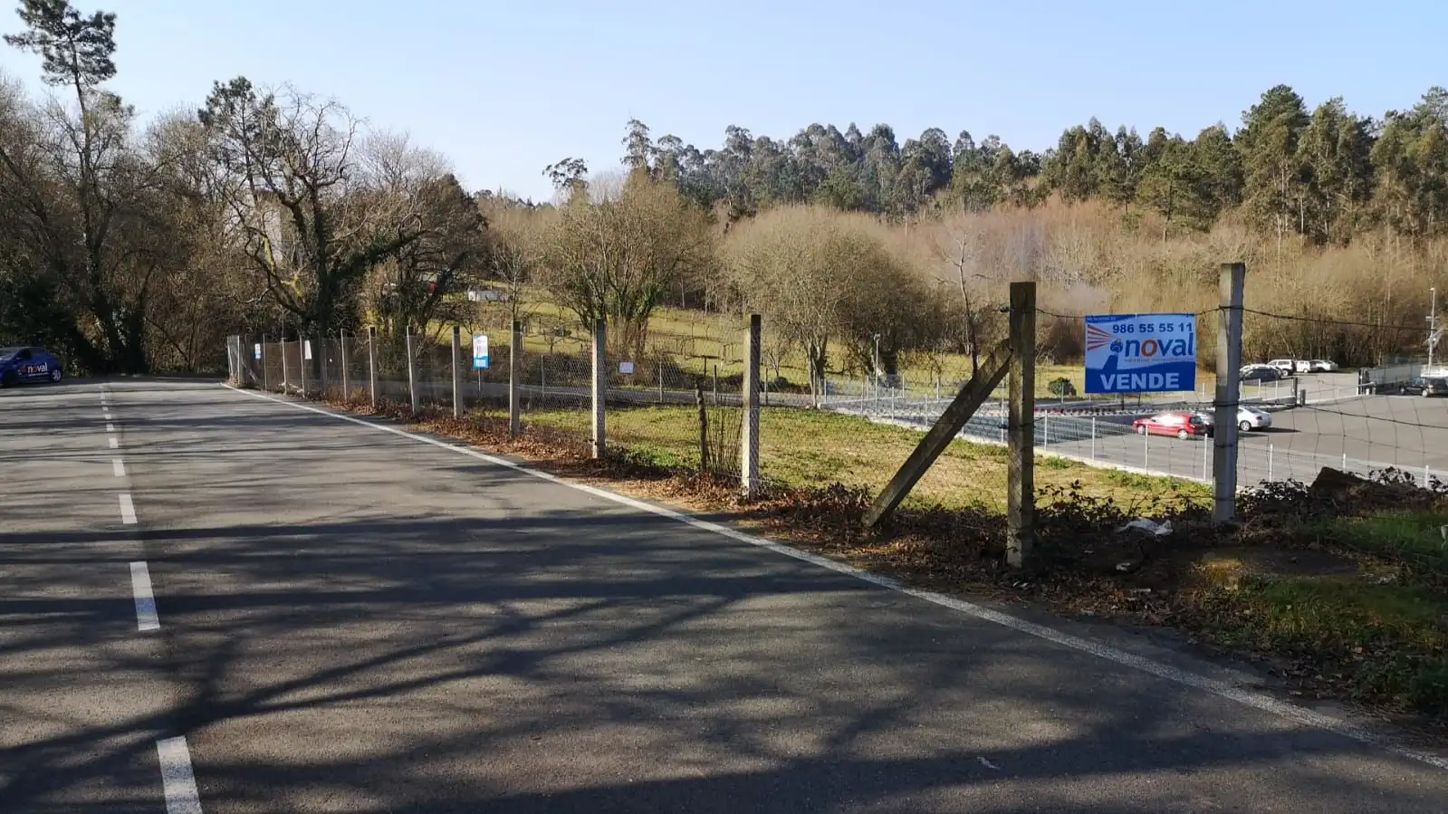 Exterior view of Industrial land for sale in Moraña