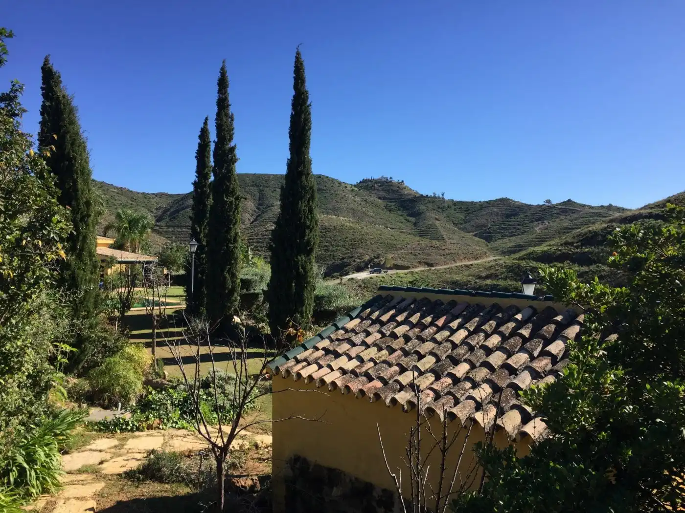 Außenansicht von Country house zum Verkauf in Ojén mit Klimaanlage, Privatgarten und Terrasse