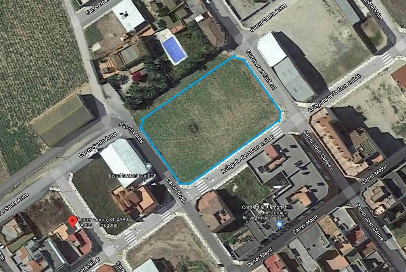 Terrenos y solares en venta en BORDA 22