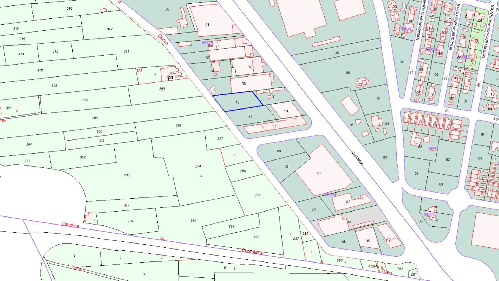 Terreny industrial en venda en El Verger