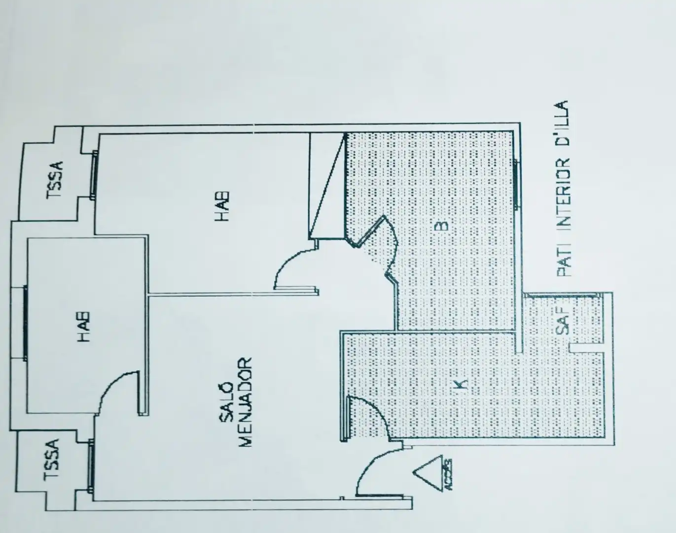 Flat for sale in Sabadell  with Air Conditioner and Balcony