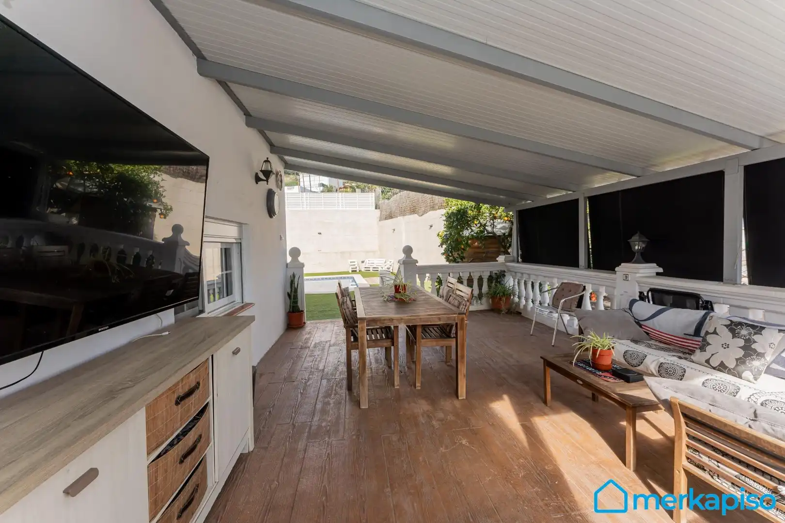 Terraza de Casa o chalet en venta en Viladecans con Piscina comunitaria