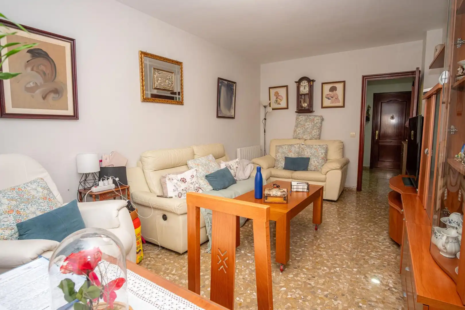 Sala d'estar de Pis en venda en San Fernando
