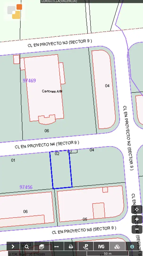 Terreno en venta en Loriguilla