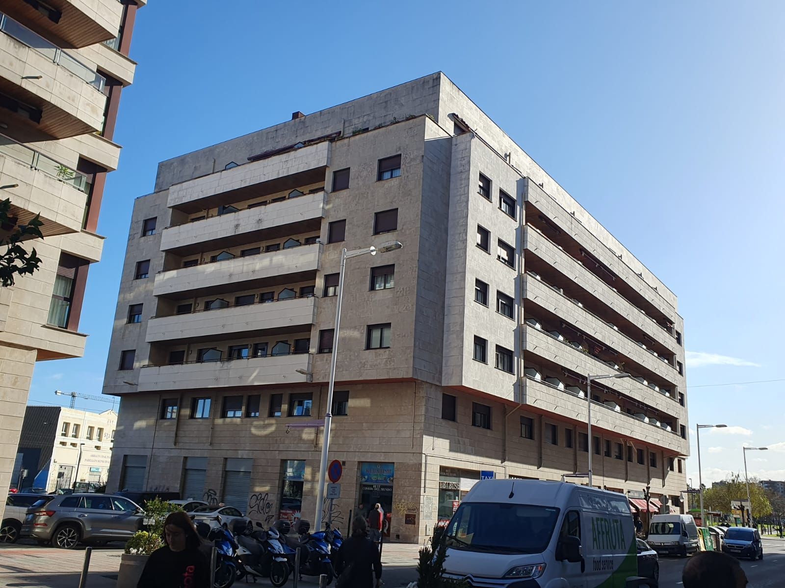 Außenansicht von Wohnung zum Verkauf in Santurtzi  mit Heizung, Terrasse und Möbliert