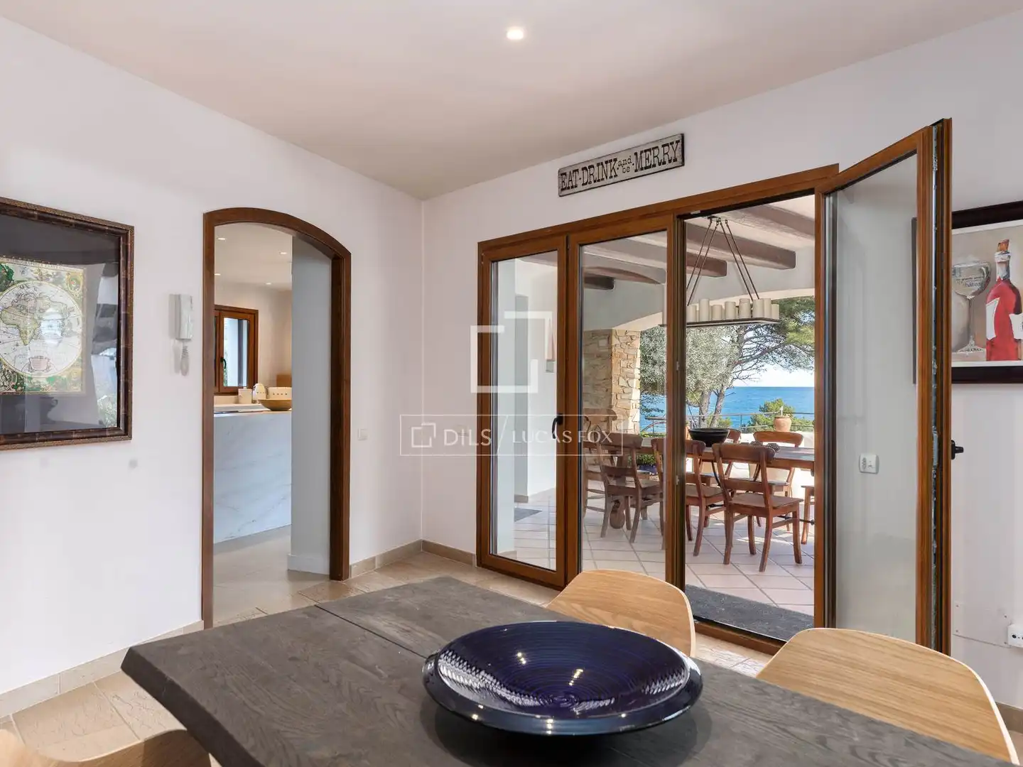 Dining room of Houses for sale in Begur  with Air Conditioner, Heating and Private garden