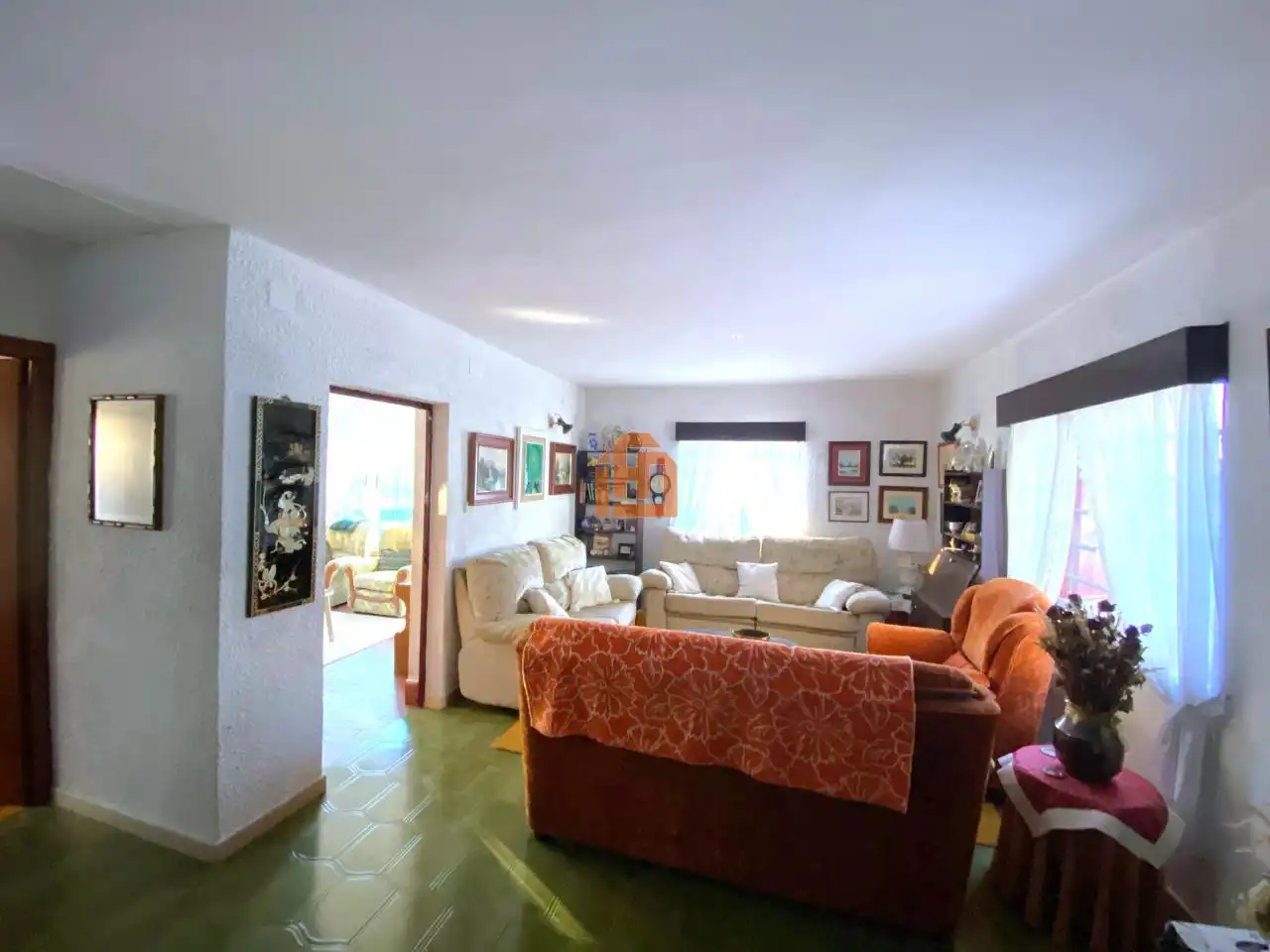 Sala de estar de Casa o chalet en venta en Cuadros con Jardín privado, Trastero y Amueblado