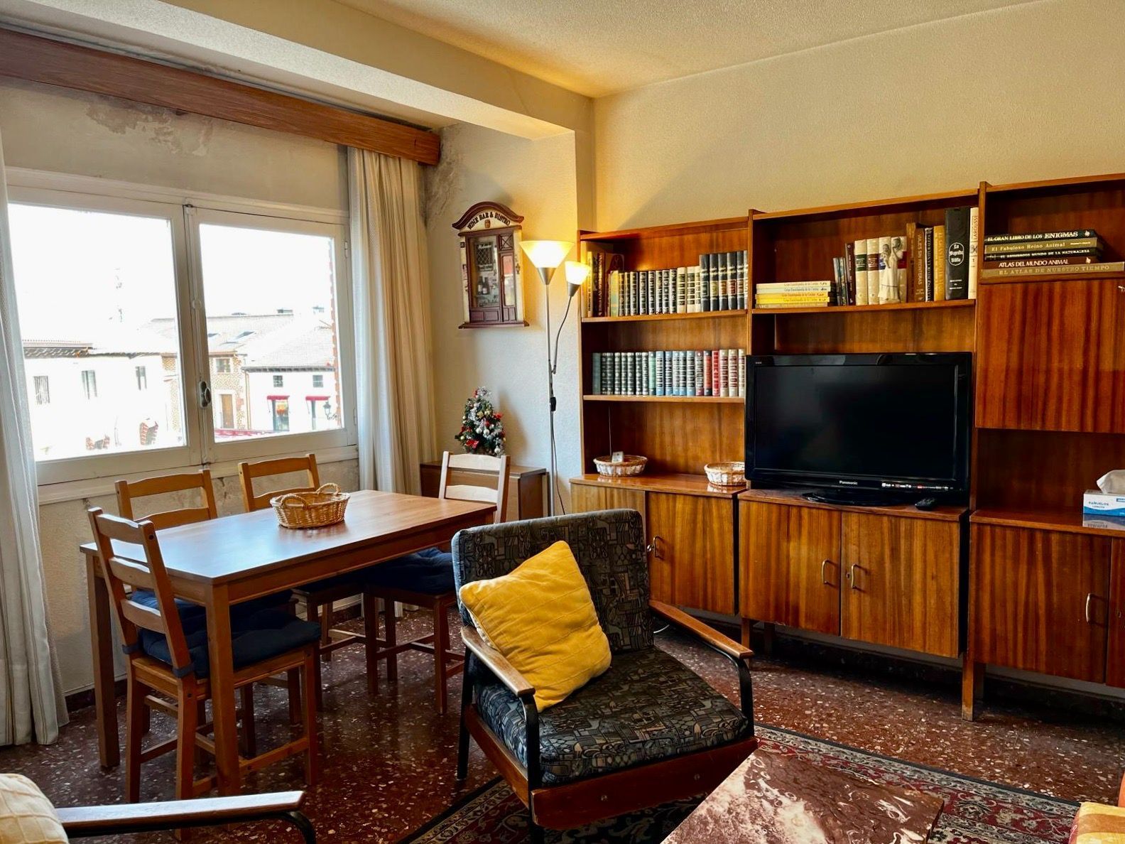 Sala d'estar de Pis en venda en Rascafría amb Calefacció i Terrassa